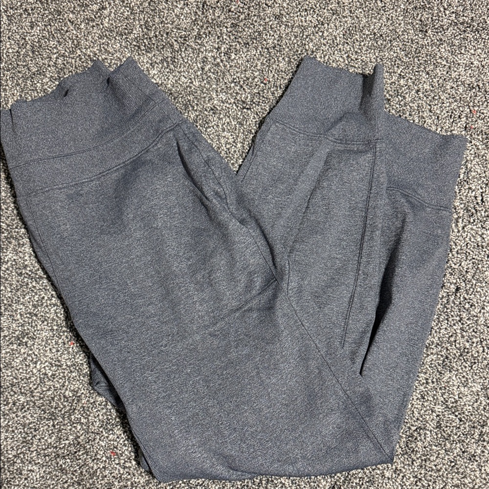 Athleta Charcoal Gray Knit Joggers